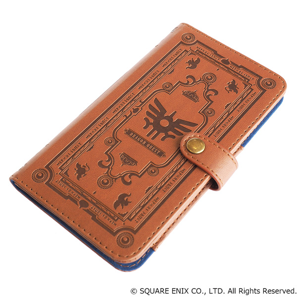 ドラクエ 冒険の書 手帳型スマホカバーケースが発売決定 ロトの紋章がファンにはたまらないデザイン スマホクラブ